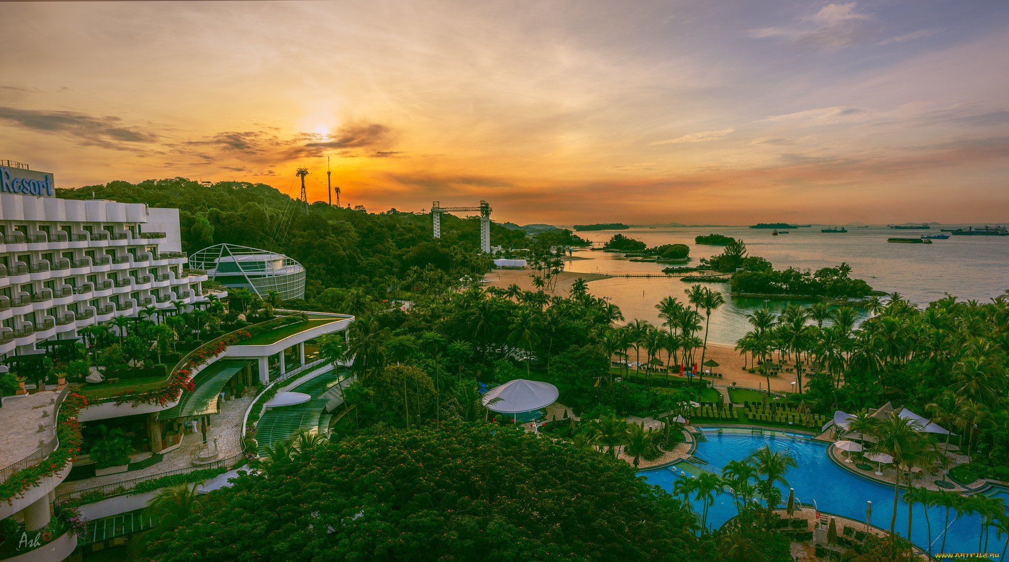 sentosa island, , - , 